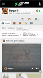 Mobile Screenshot of bequi11.deviantart.com