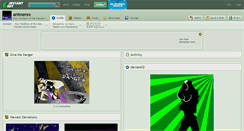 Desktop Screenshot of animerex.deviantart.com