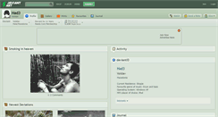 Desktop Screenshot of had3.deviantart.com