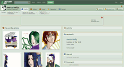 Desktop Screenshot of mercuriosity.deviantart.com