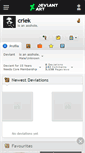 Mobile Screenshot of criek.deviantart.com
