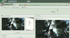 Desktop Screenshot of madcatmk12004.deviantart.com