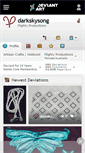 Mobile Screenshot of darkskysong.deviantart.com