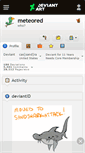 Mobile Screenshot of meteored.deviantart.com