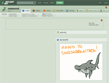Tablet Screenshot of meteored.deviantart.com
