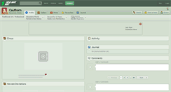 Desktop Screenshot of cauthorn.deviantart.com
