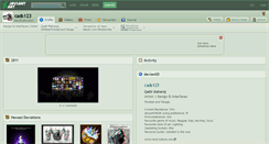 Desktop Screenshot of cads123.deviantart.com