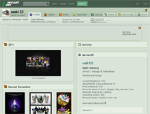 Tablet Screenshot of cads123.deviantart.com