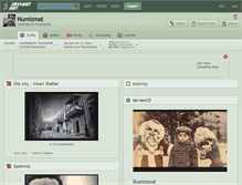 Tablet Screenshot of numizmat.deviantart.com