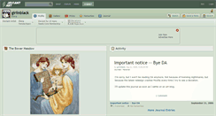 Desktop Screenshot of girlinblack.deviantart.com