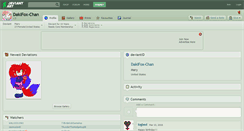 Desktop Screenshot of dakifox-chan.deviantart.com