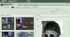 Desktop Screenshot of cubicalmember.deviantart.com