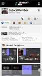 Mobile Screenshot of cubicalmember.deviantart.com