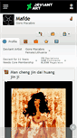 Mobile Screenshot of mafde.deviantart.com
