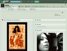 Tablet Screenshot of mafde.deviantart.com