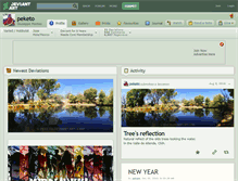 Tablet Screenshot of peketo.deviantart.com