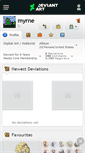 Mobile Screenshot of myrne.deviantart.com
