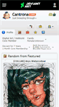 Mobile Screenshot of cantrona.deviantart.com