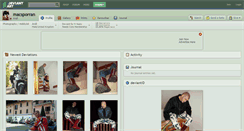 Desktop Screenshot of macsporran.deviantart.com