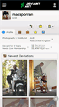 Mobile Screenshot of macsporran.deviantart.com