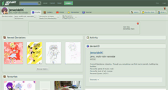 Desktop Screenshot of jenocidedc.deviantart.com
