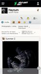 Mobile Screenshot of hayzum.deviantart.com