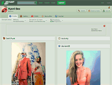 Tablet Screenshot of hunni-bee.deviantart.com