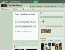 Tablet Screenshot of fallenearth-fanart.deviantart.com