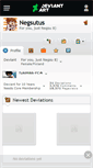 Mobile Screenshot of negsutus.deviantart.com