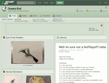 Tablet Screenshot of oceans-end.deviantart.com