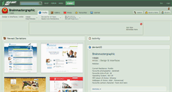 Desktop Screenshot of brainmastergraphic.deviantart.com