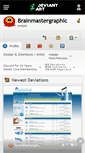 Mobile Screenshot of brainmastergraphic.deviantart.com