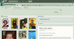 Desktop Screenshot of mental-disorder-art.deviantart.com