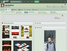 Tablet Screenshot of jakubspitzer.deviantart.com