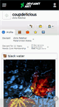 Mobile Screenshot of coupdelicious.deviantart.com