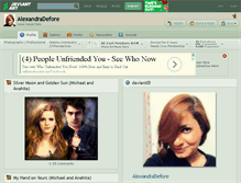 Tablet Screenshot of alexandradefore.deviantart.com