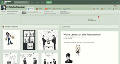 Desktop Screenshot of evilstuffersebastian.deviantart.com