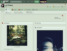 Tablet Screenshot of loli-phabay.deviantart.com