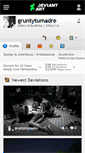 Mobile Screenshot of gruntytumadre.deviantart.com