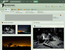 Tablet Screenshot of gruntytumadre.deviantart.com