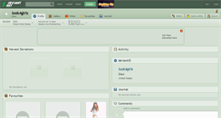 Desktop Screenshot of look4girls.deviantart.com