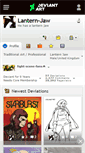 Mobile Screenshot of lantern-jaw.deviantart.com