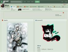 Tablet Screenshot of bihve.deviantart.com