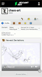 Mobile Screenshot of chaos-art.deviantart.com