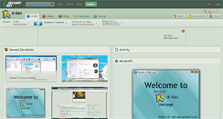 Desktop Screenshot of k-ikki.deviantart.com