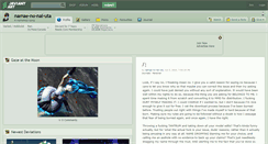 Desktop Screenshot of namae-no-nai-uta.deviantart.com
