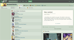Desktop Screenshot of narutoartworld.deviantart.com