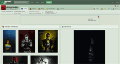 Desktop Screenshot of grungepuppy.deviantart.com