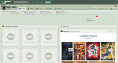 Desktop Screenshot of hugh-mann.deviantart.com