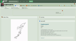 Desktop Screenshot of imaginarygretel.deviantart.com